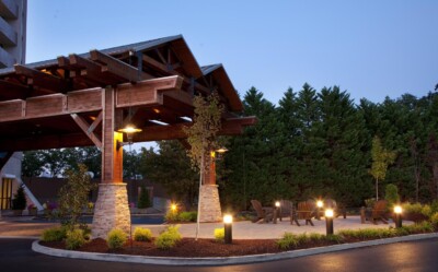Park Vista Hotel Port Cochere Gatlinburg TN