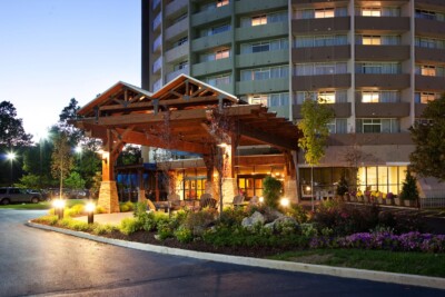 Park Vista Hotel Port Cochere Gatlinburg TN