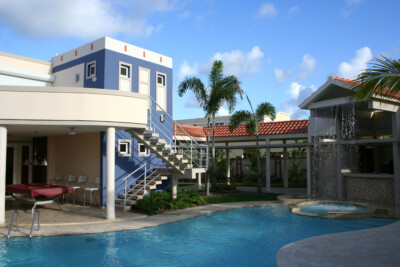 San Juan residential architecture outdoor pool design